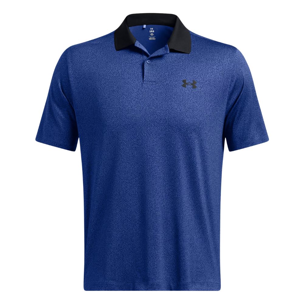 Under Armour Performance 3.0 Printed Golf Polo Shirt 2024 1377377 432