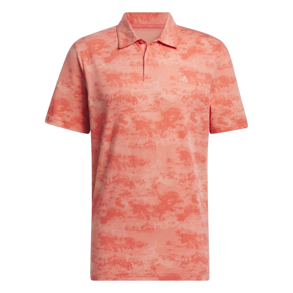 Pink adidas golf shirt best sale