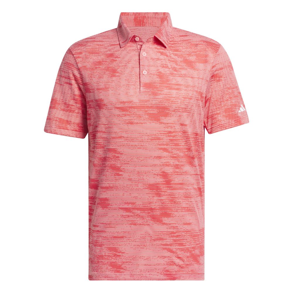 Pink adidas polo shirts best sale