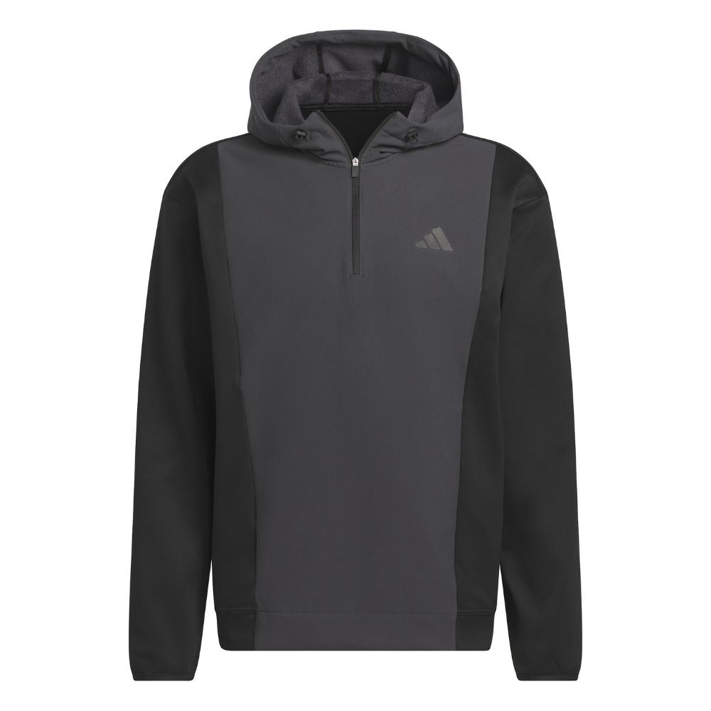 Adidas golf hoodie black sale