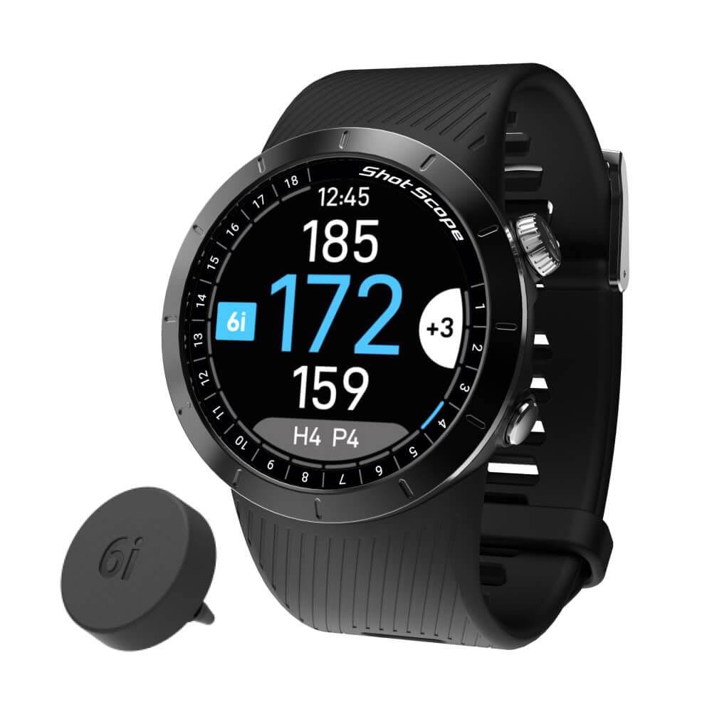 Shotscope X5 Premium Golf GPS Watch with Automatic Performance Trackin