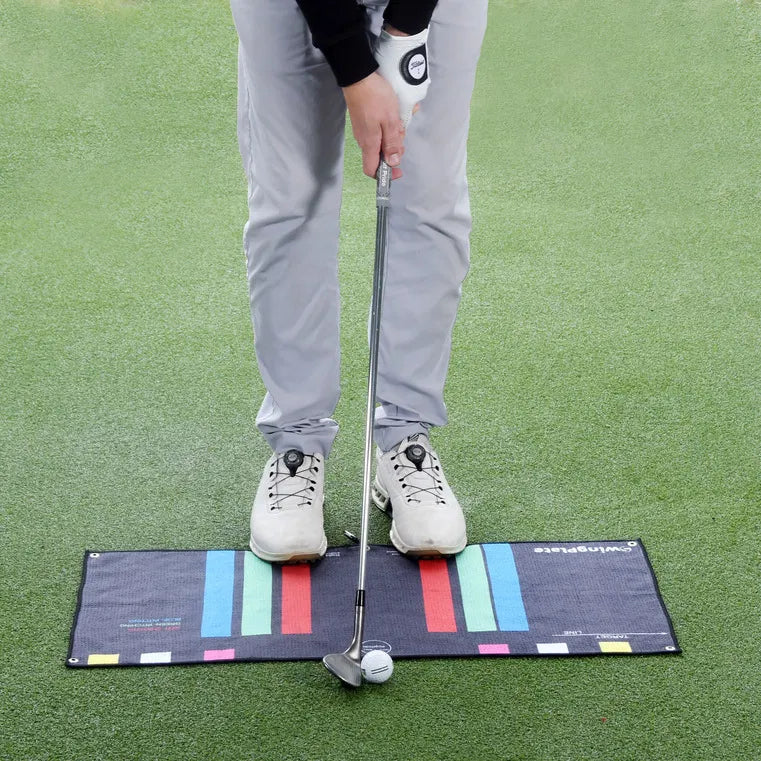 The Swing Plate Golf Towel