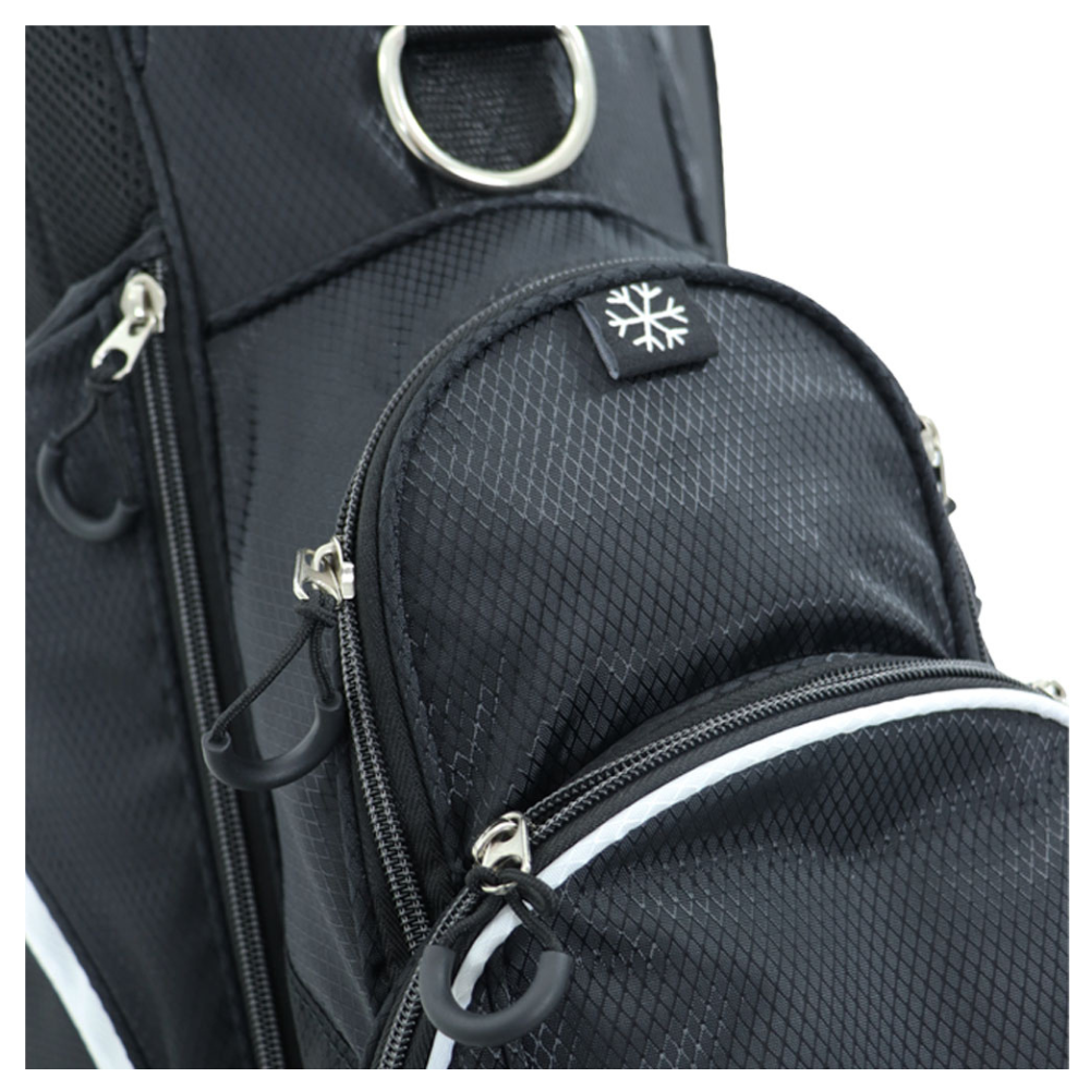 Ben Sayers DLX Stand Bag 2025 - Black / White