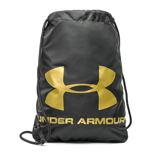 Under Armour Golf Ozsee Sackpack 2024 - 1240539-010 Black / Metalic Gold 010  