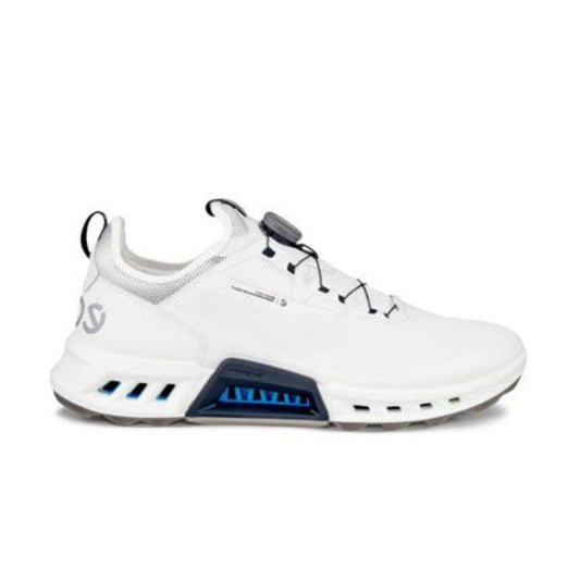 Ecco Biom C4 Hybrid BOA Mens Spikeless Golf Shoes 2025 - 130424-51227 White / Black EU41 UK7.5