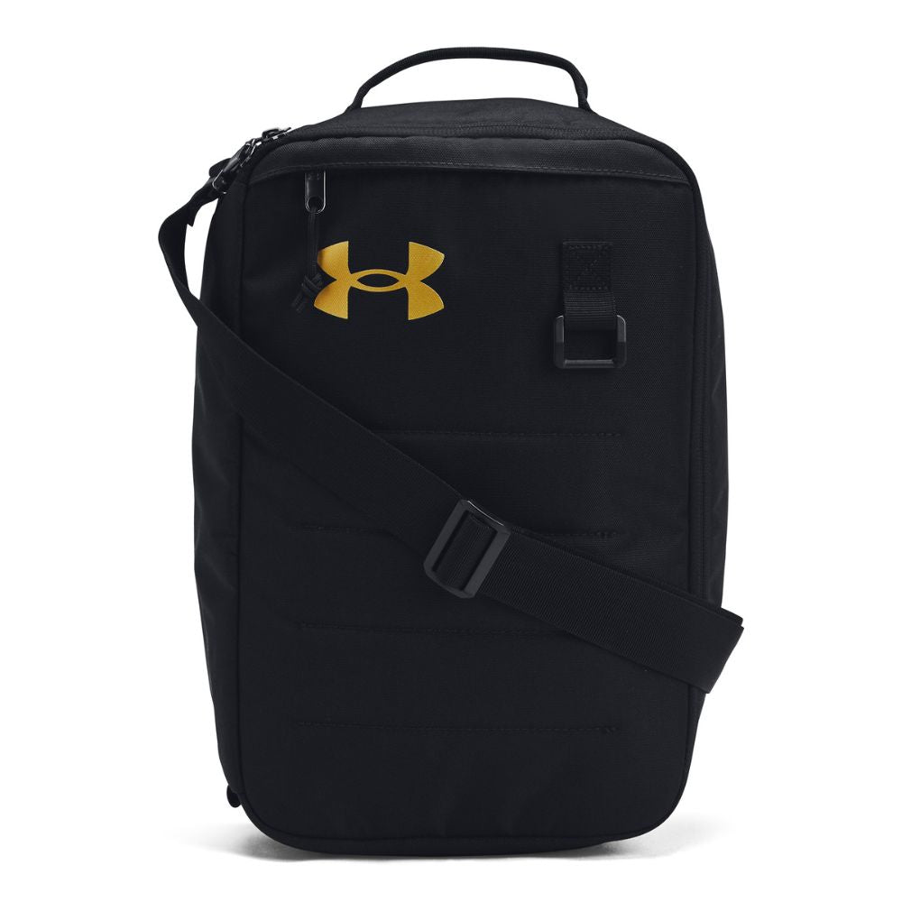 Under Armour Contain Golf Shoe Bag 2024 1381921-001 Black 001  