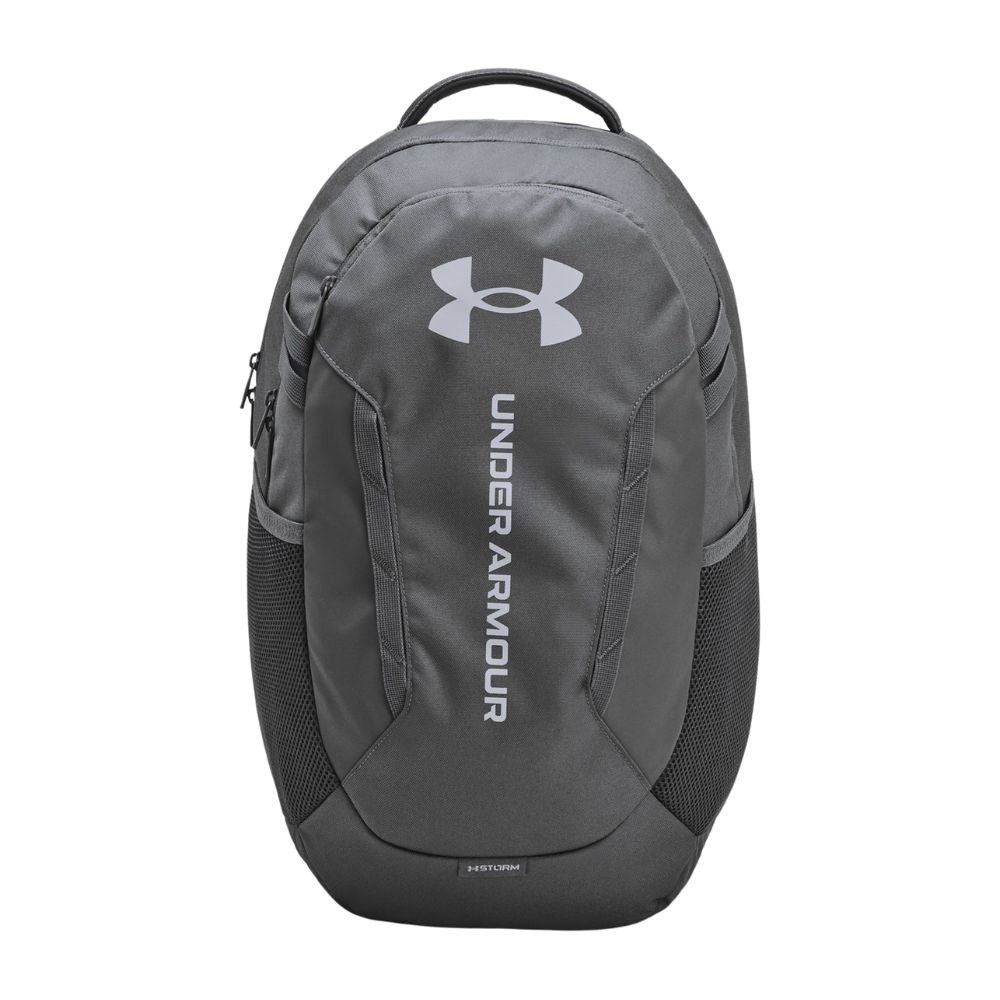 Under Armour Hustle 6.0 Backpack 2024 1384672-025 Castlerock / Steel 025  