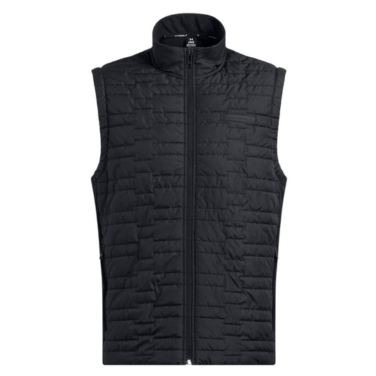 Under Armour Drive Pro Insulated Golf Gilet Vest - 1385830-001 Black / Metallic Silver 001 M