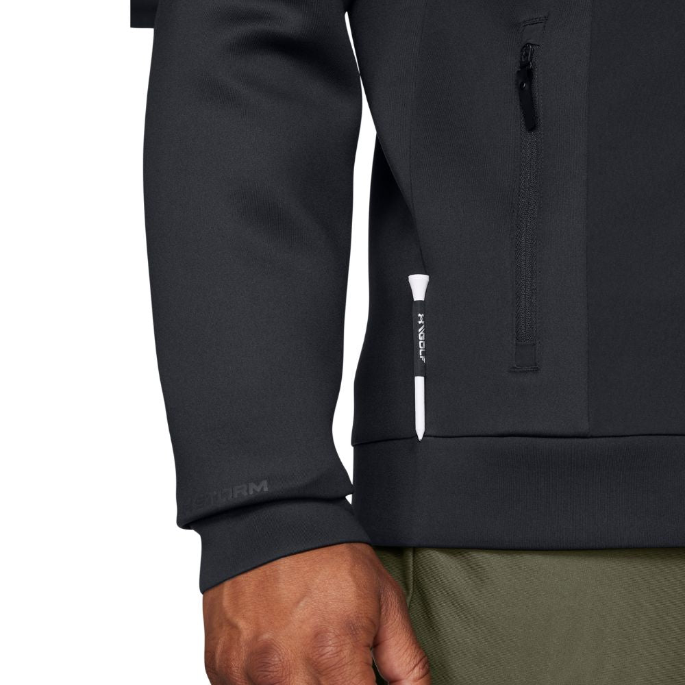 Under Armour Drive Pro Storm Hybrid Full Zip Golf Jacket 2024 1387117-001   