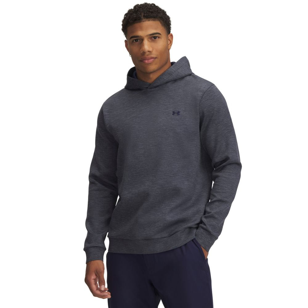 Under Armour Drive Golf Midlayer Hoodie Top 2025 - 1389384 410 Midnight Navy / Midnight Navy 410 M