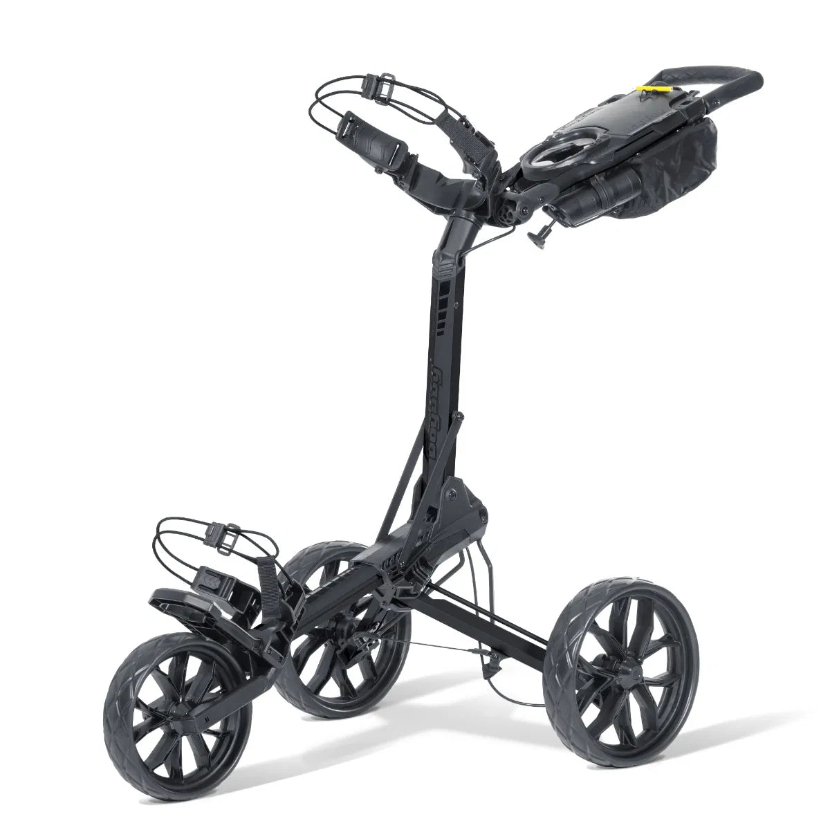 Bagboy Slimfold Golf Trolley - Black Black