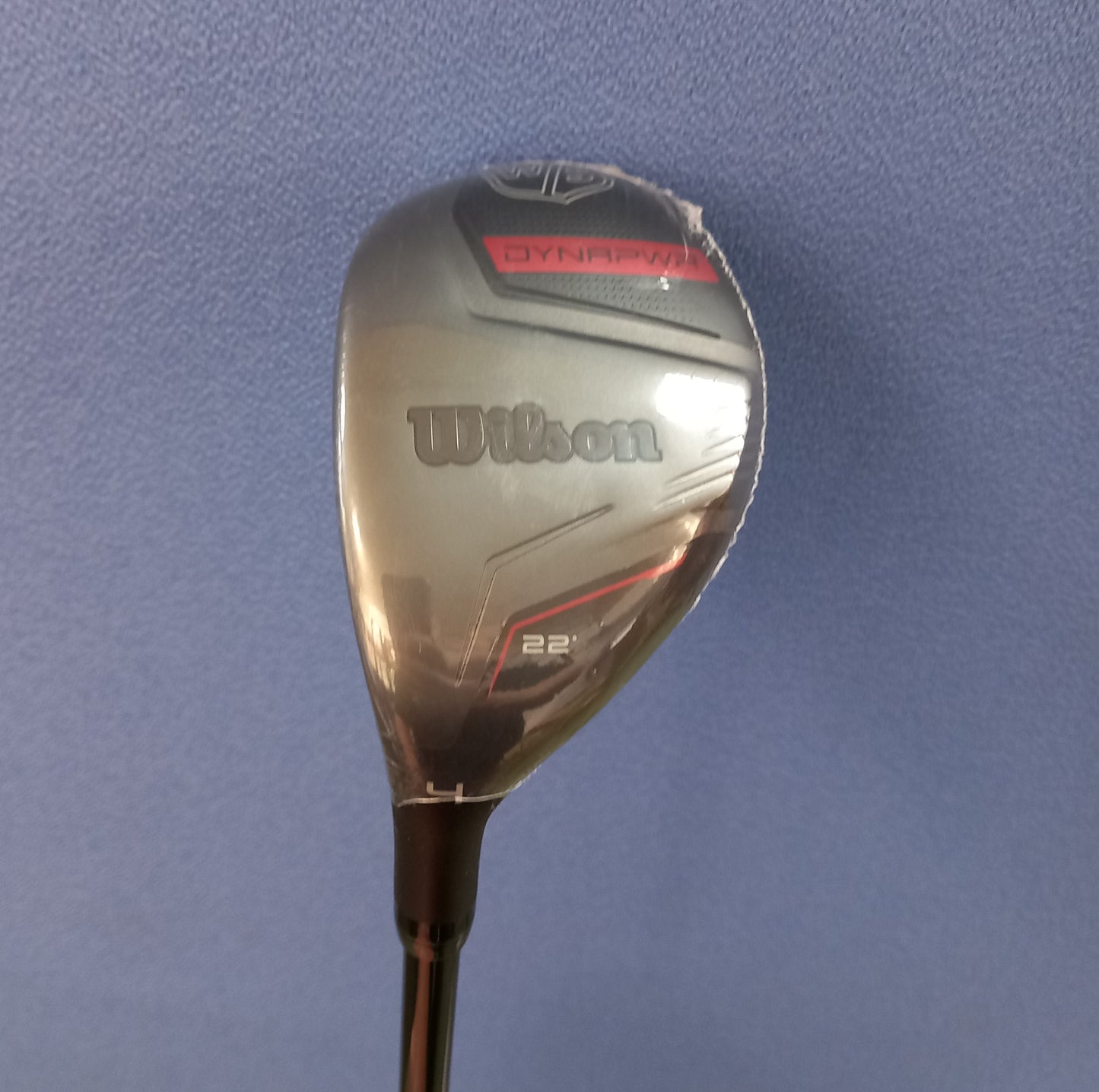 Wilson Staff Dynapower Golf Hybrid Mens Left Hand No 4 Stiff Display Model   