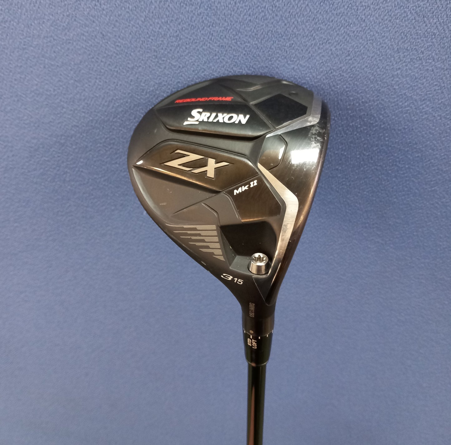 Srixon Golf ZX MKII Mens Right Hand 3 Wood Stiff No Cover Pre Owned   