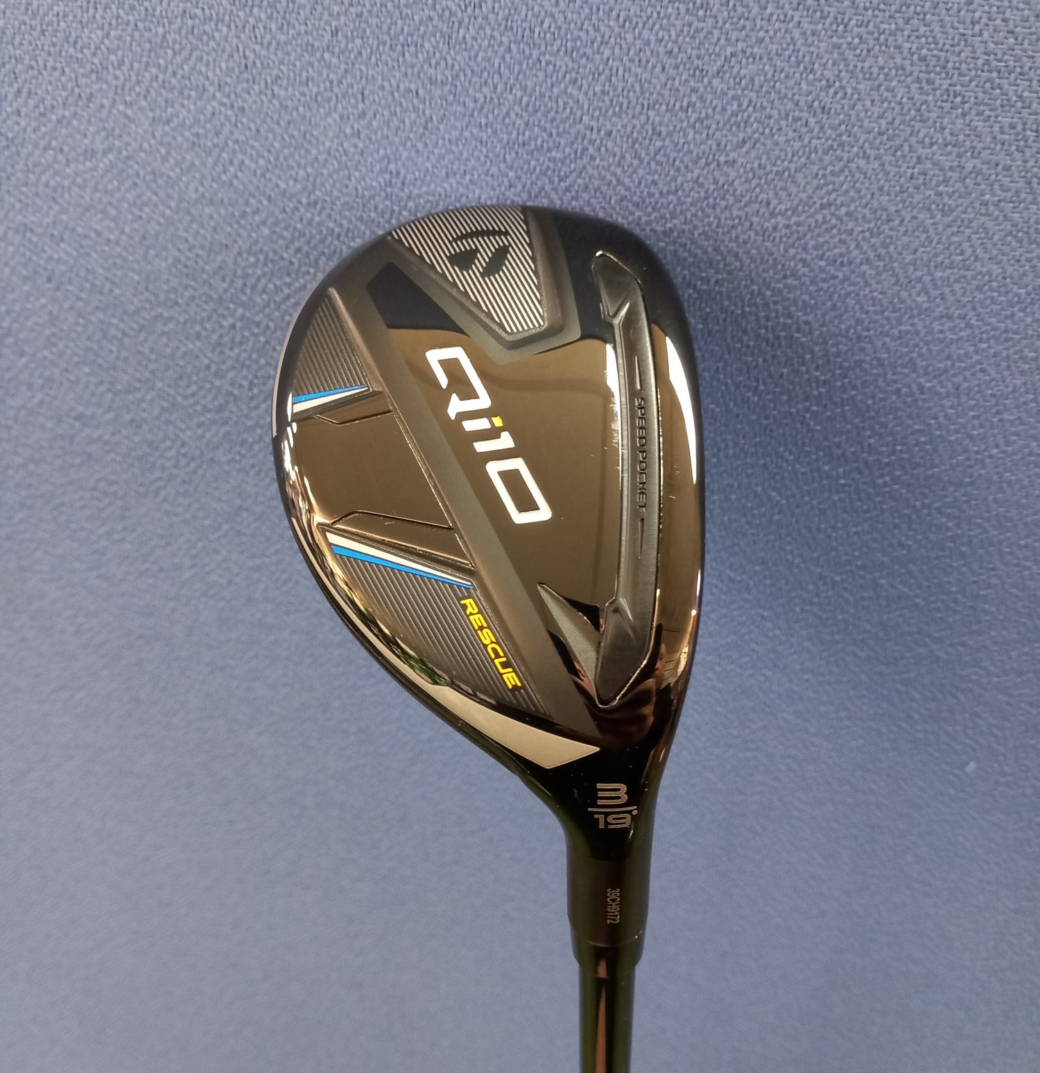 TaylorMade Golf Qi10 Mens Right Hand 3 Hybrid Stiff Right Hand Pre Owned   