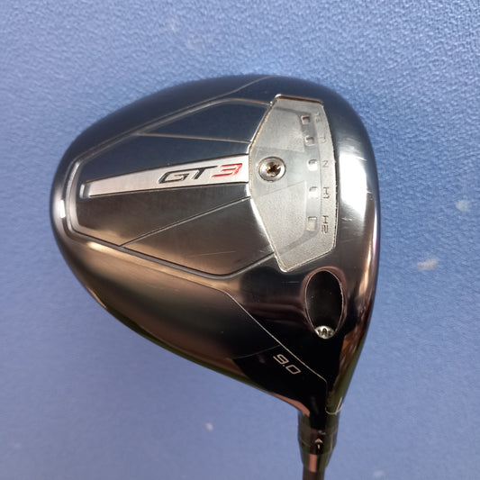 Titleist Golf GT3 Mens Right Hand Driver 9 Stiff Pre Owned