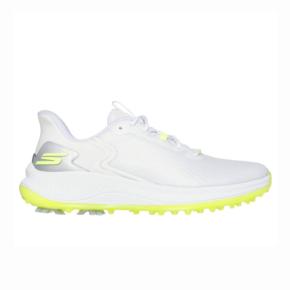 Skechers Go Golf Blade GF Slip In Spikeless Golf Shoes 2025 - White / Yellow White / Yellow 8