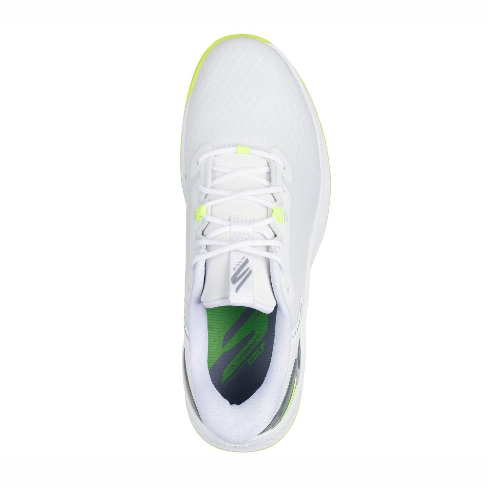 Skechers Go Golf Blade GF Slip In Spikeless Golf Shoes 2025 - White / Yellow