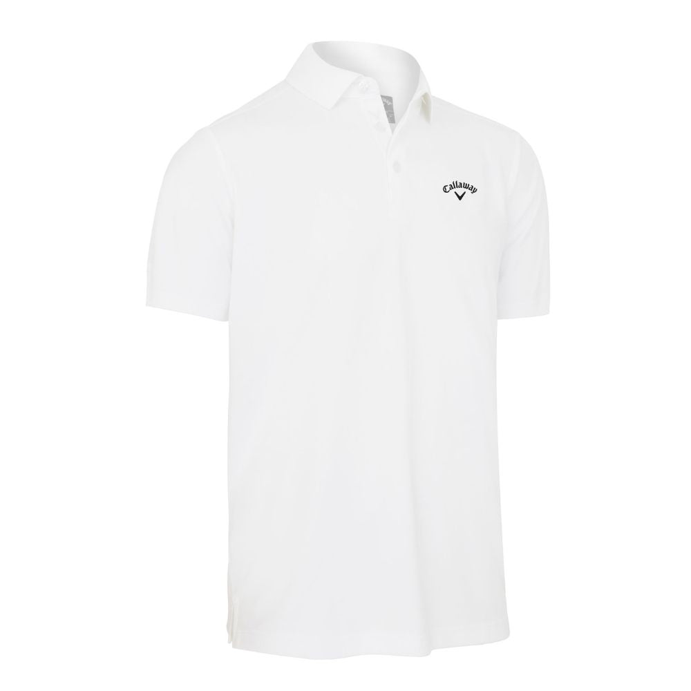 Callaway Golf Tournament Polo Shirt CGKFB0W3 - White Bright White 100 M 