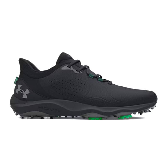 Under Armour Drive Pro Mens Spiked Golf Shoes 2025 - 3026919-001 Black / Black / Metallic Gun Metal 001 7