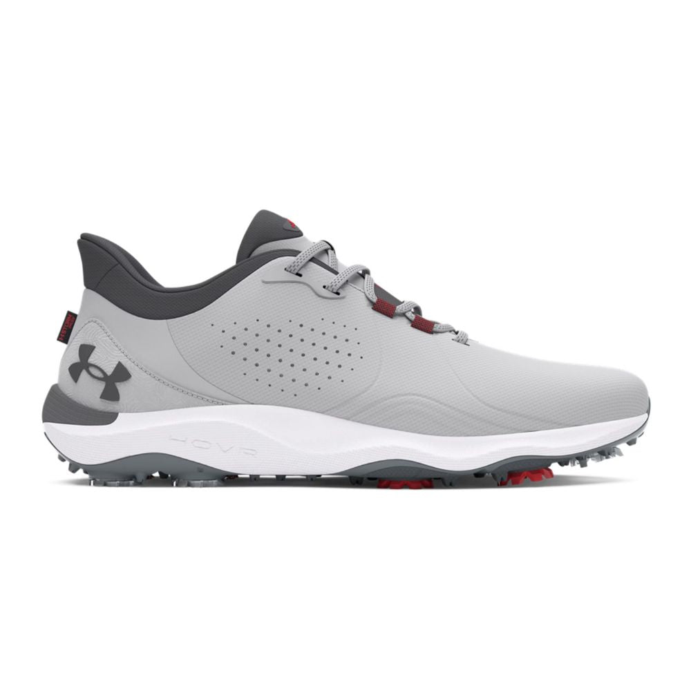 Under Armour Drive Pro Mens Spiked Golf Shoe 2025 - 3026919-102 Mod Gray / Castlerock / Castlerock 102 8