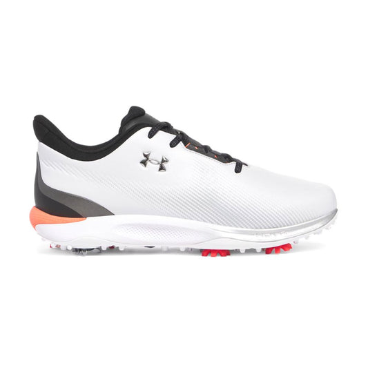 Under Armour Drive Fade Mens Spiked Golf Shoes 2025 - 3027878 100 Halo Gray / Black / Metallic Silver 100 8