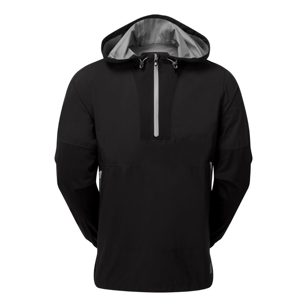 Footjoy HydroLite X Waterproof Pullover Golf Hoodie 2024 - 31949 Black M 