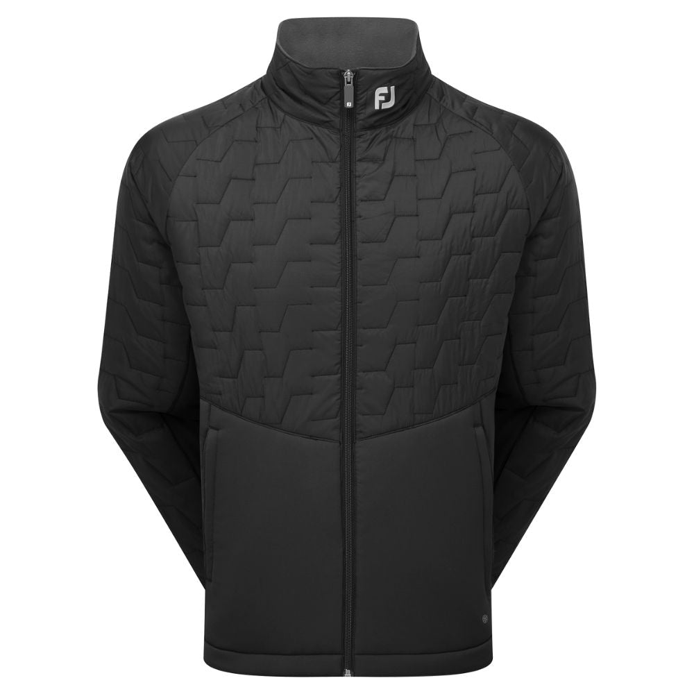 Footjoy ThermoSeries Insulated Quilted Golf Jacket 2024 - 31957 Black M 