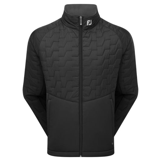 Footjoy ThermoSeries Insulated Quilted Golf Jacket 2024 - 31957 Black M 