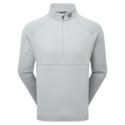 Footjoy Jacquard Thermal Chillout Pullover Golf Top - 31970 Grey M