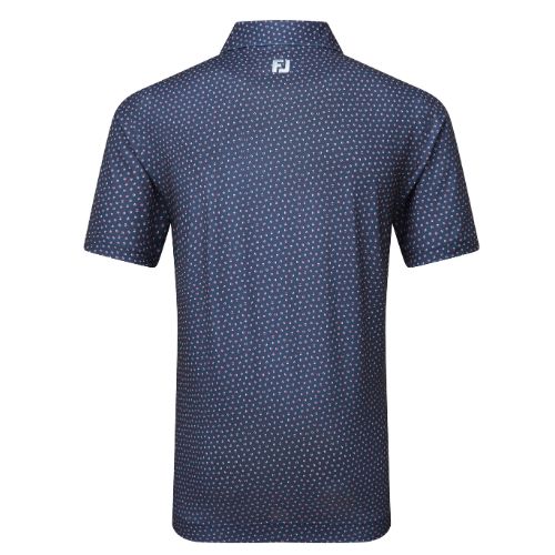 FootJoy Bounce Print Pique Golf Polo Shirt 2025 - 34036