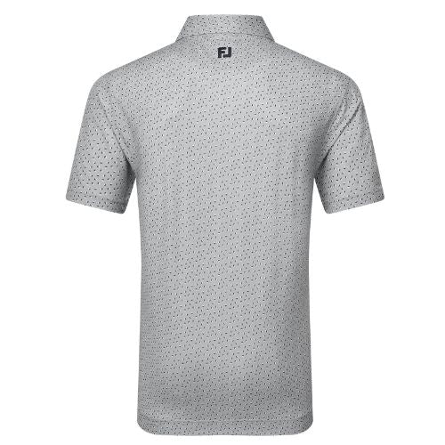 FootJoy Bounce Print Pique Golf Polo Shirt 2025 - 34039