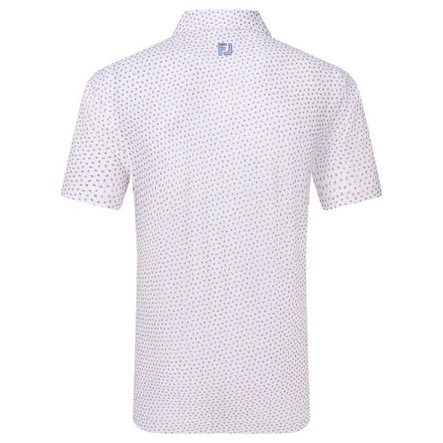 FootJoy Bounce Print Pique Golf Polo Shirt 2025 - 34042