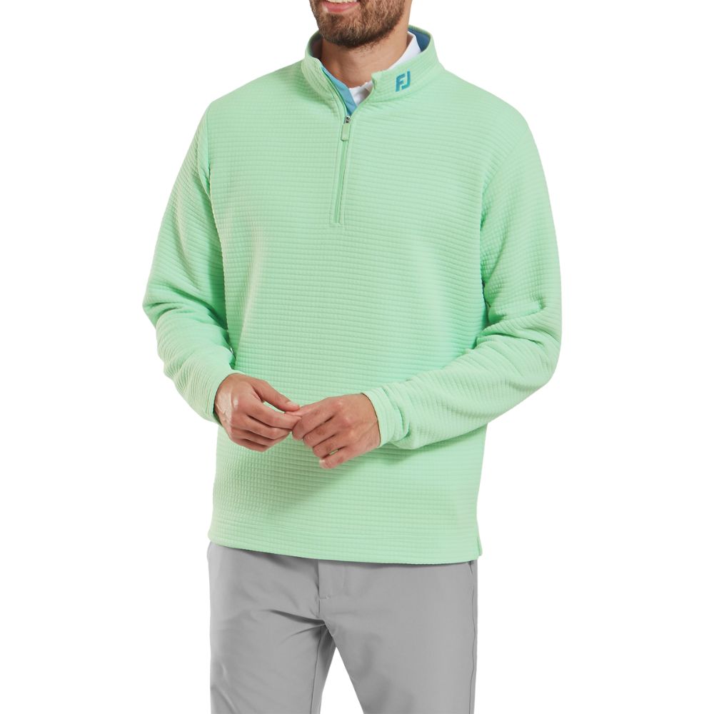 FootJoy Quilted Texture Chill-Out Pullover Top 2025 - 34101