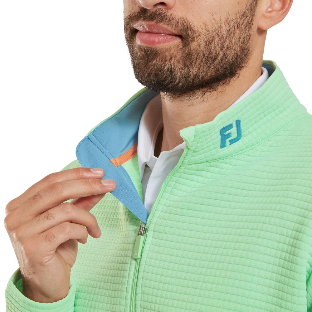 FootJoy Quilted Texture Chill-Out Pullover Top 2025 - 34101