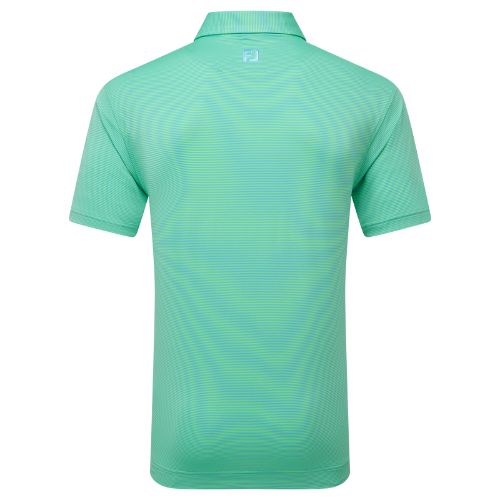 FootJoy Micro Feeder Stripe Lisle Golf Polo Shirt 2025 - 34136