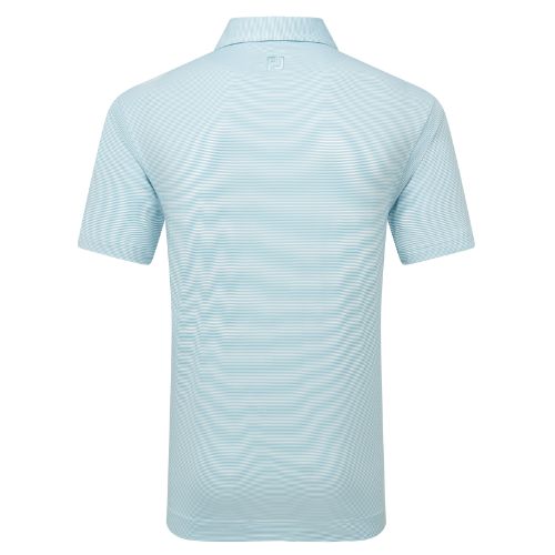 FootJoy Micro Feeder Stripe Lisle Golf Polo Shirt 2025 - 34134