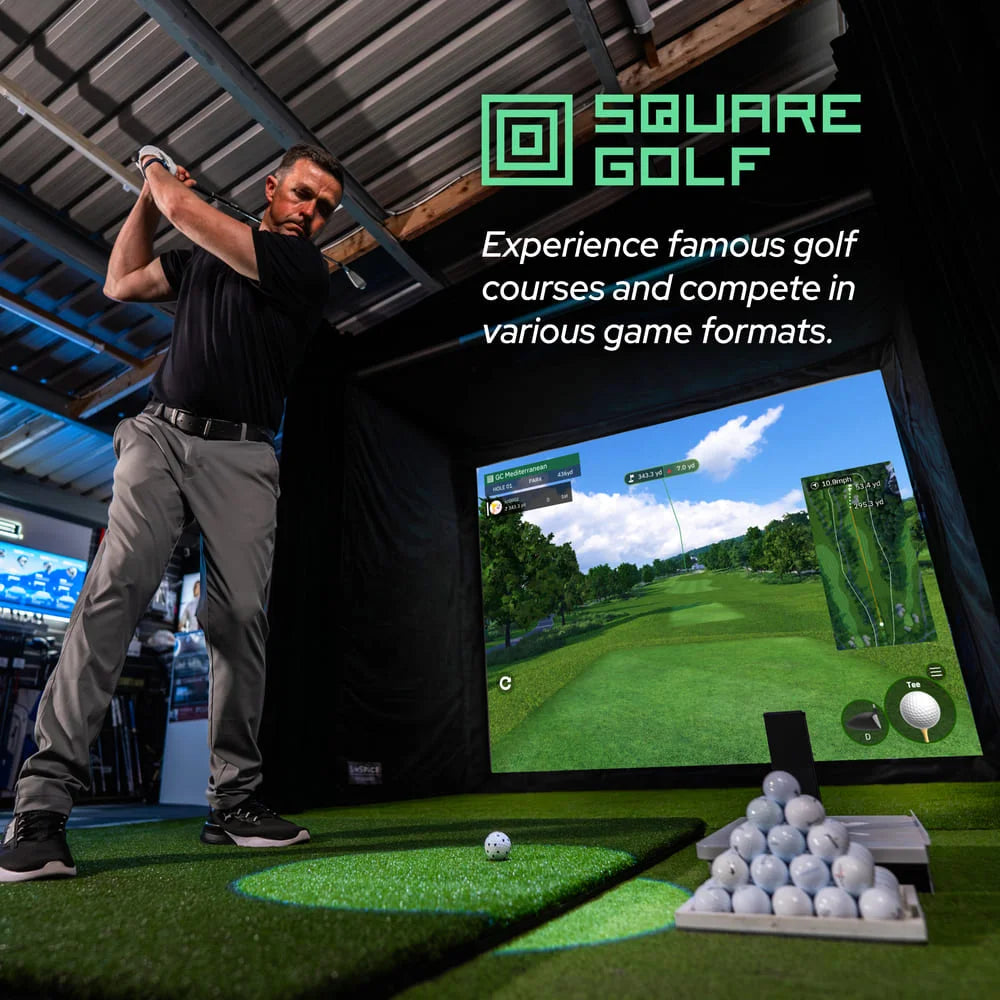 Square Golf Launch Monitor - Accurate Club & Ball Data