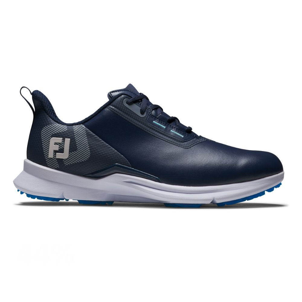 FootJoy Fuel Mens Spikeless Golf Shoes - 55423 Navy / White / Blue 7