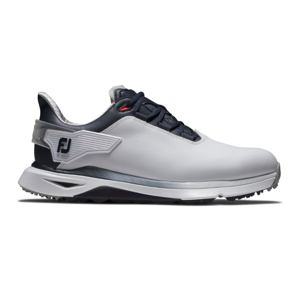 FootJoy Pro SLX Mens Spikeless Golf Shoes 56939 - White Navy Red White / Navy / Red 7