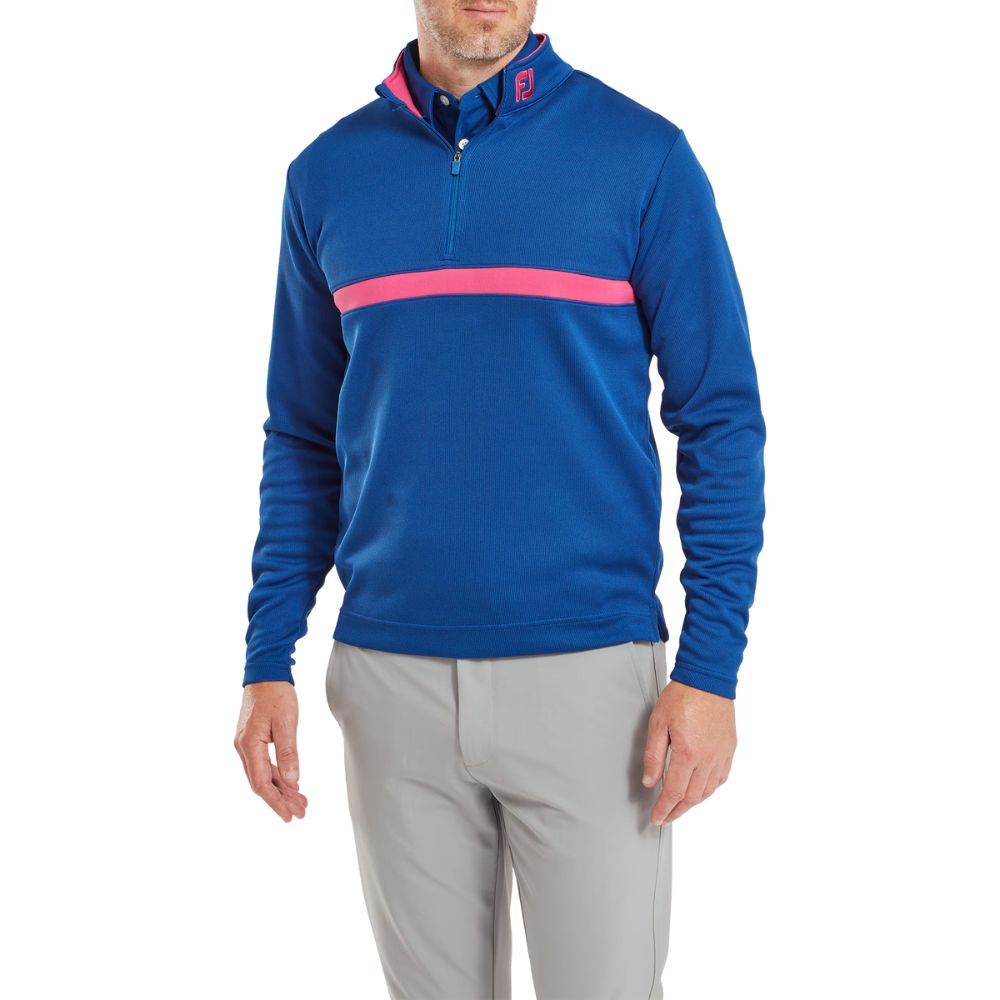 FootJoy Inset Stripe Chill-Out Pullover Golf Top - 81627   