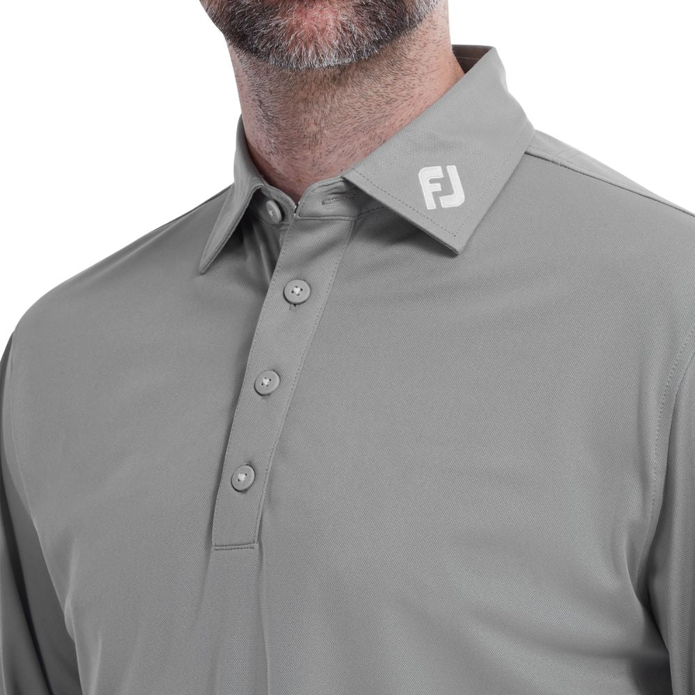 Footjoy Golf Long Sleeve Thermolite Polo Shirt 2024 - 87986   