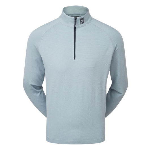 Footjoy ThermoSeries Brushed Back Midlayer Pullover Golf Top 2025 - 89939 Heather Grey M