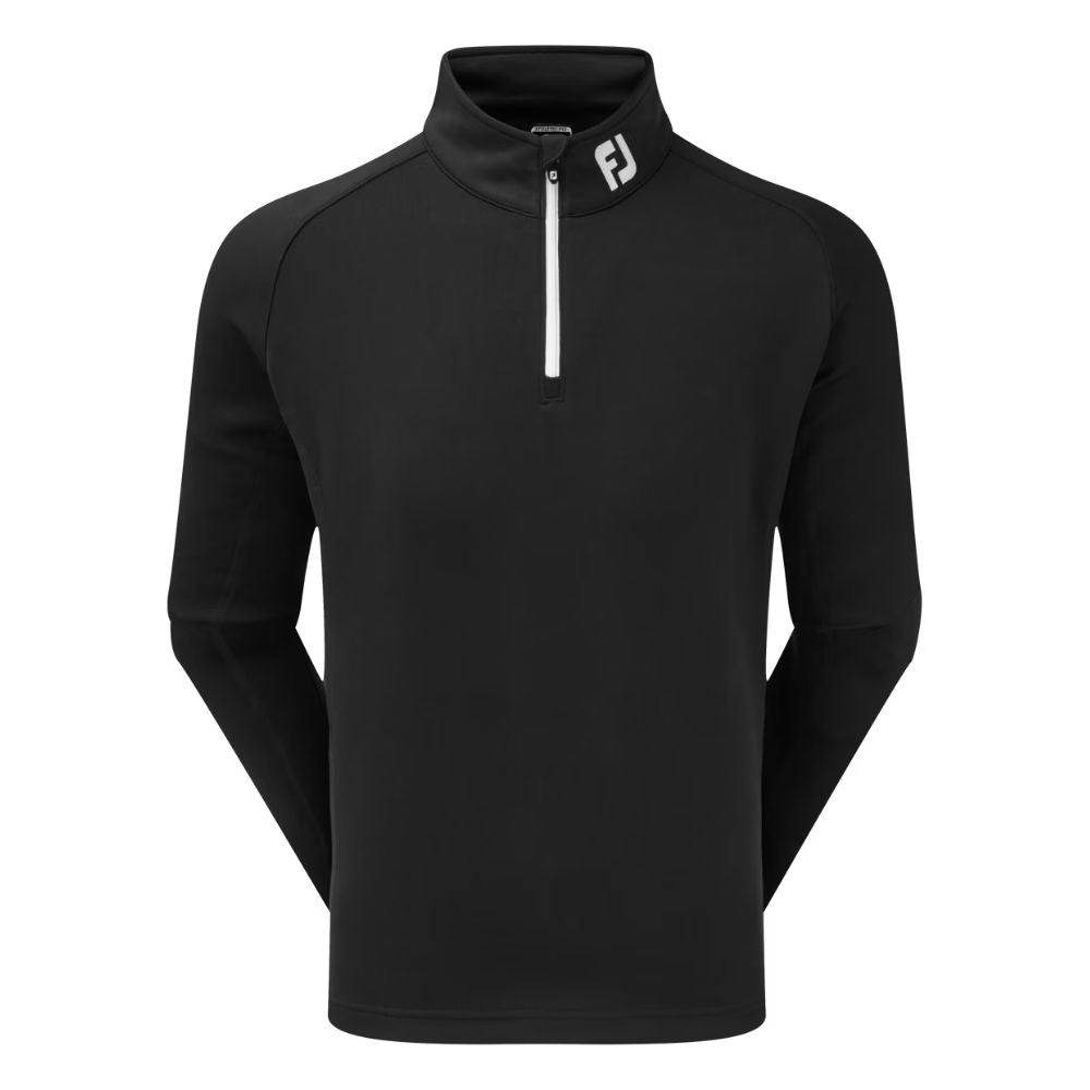 FootJoy Chill-Out 1/2 Zip Pullover Golf Top - 90146 Black M