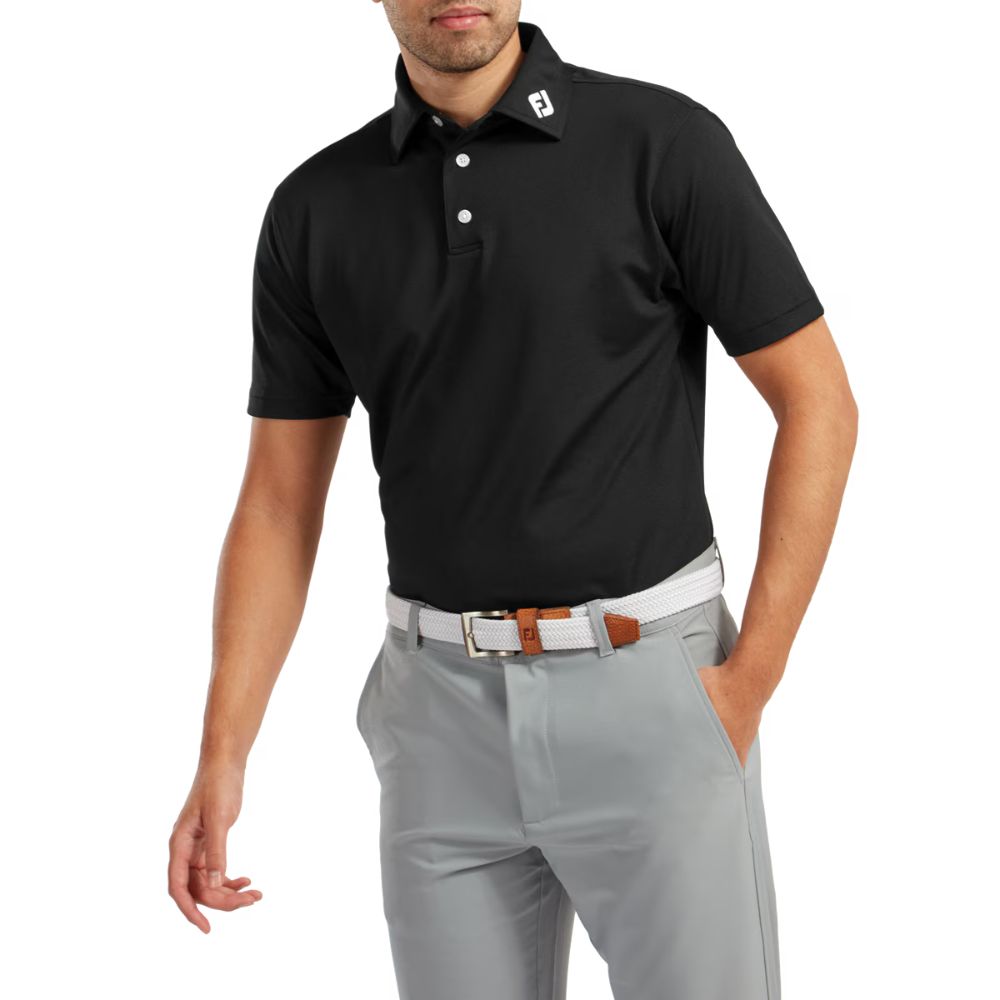 FootJoy Stretch Pique Solid Golf Polo Shirt - 91822