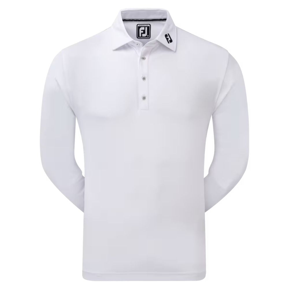 Footjoy Thermolite Long Sleeve Golf Polo Shirt 2024 - 96953   