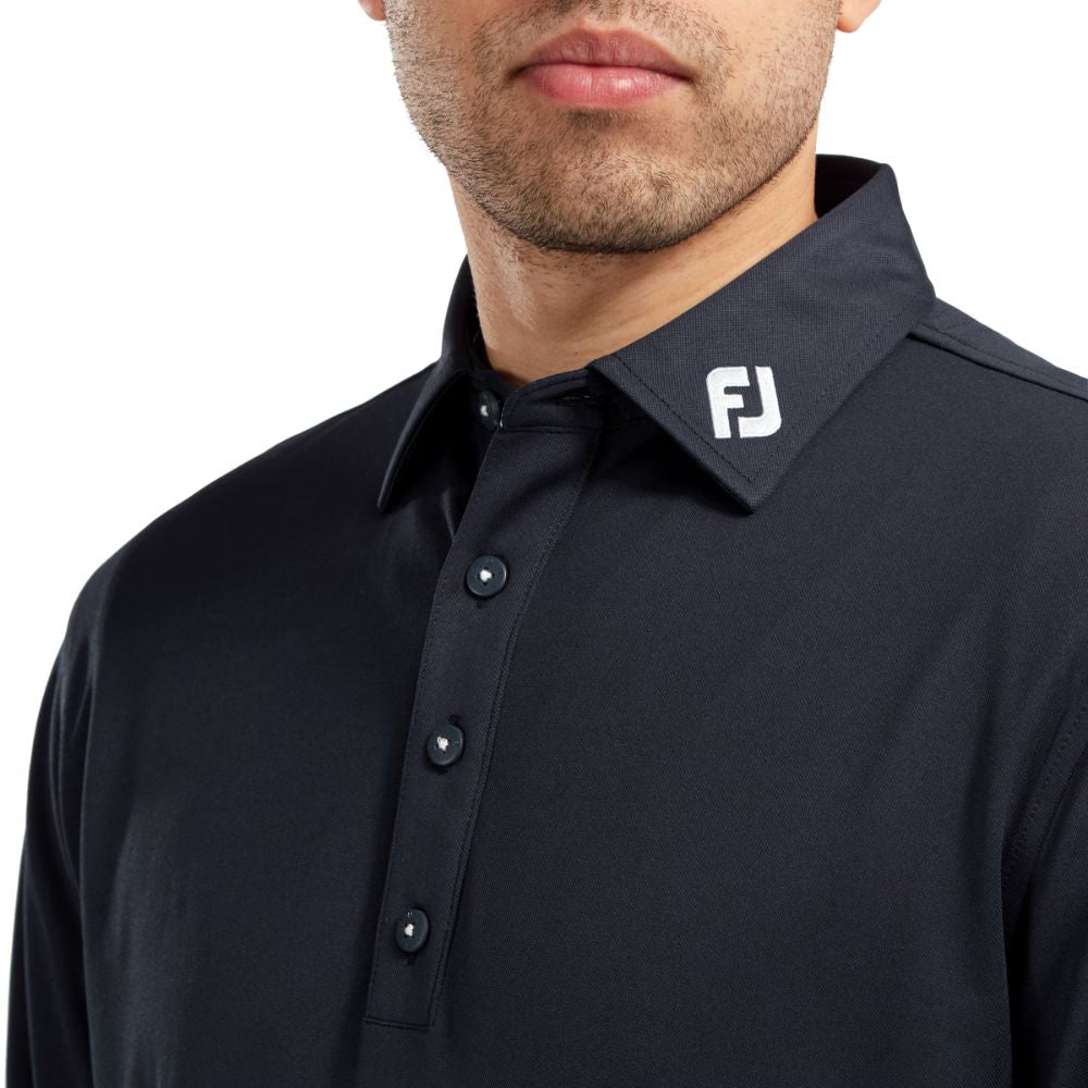 Footjoy Thermolite Long Sleeve Golf Polo Shirt 2024 - 96955   