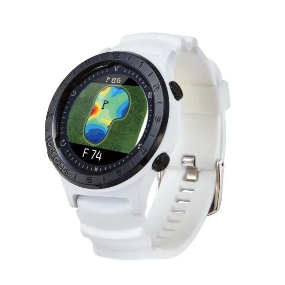 Voice Caddy A2 GPS Golf Watch White  