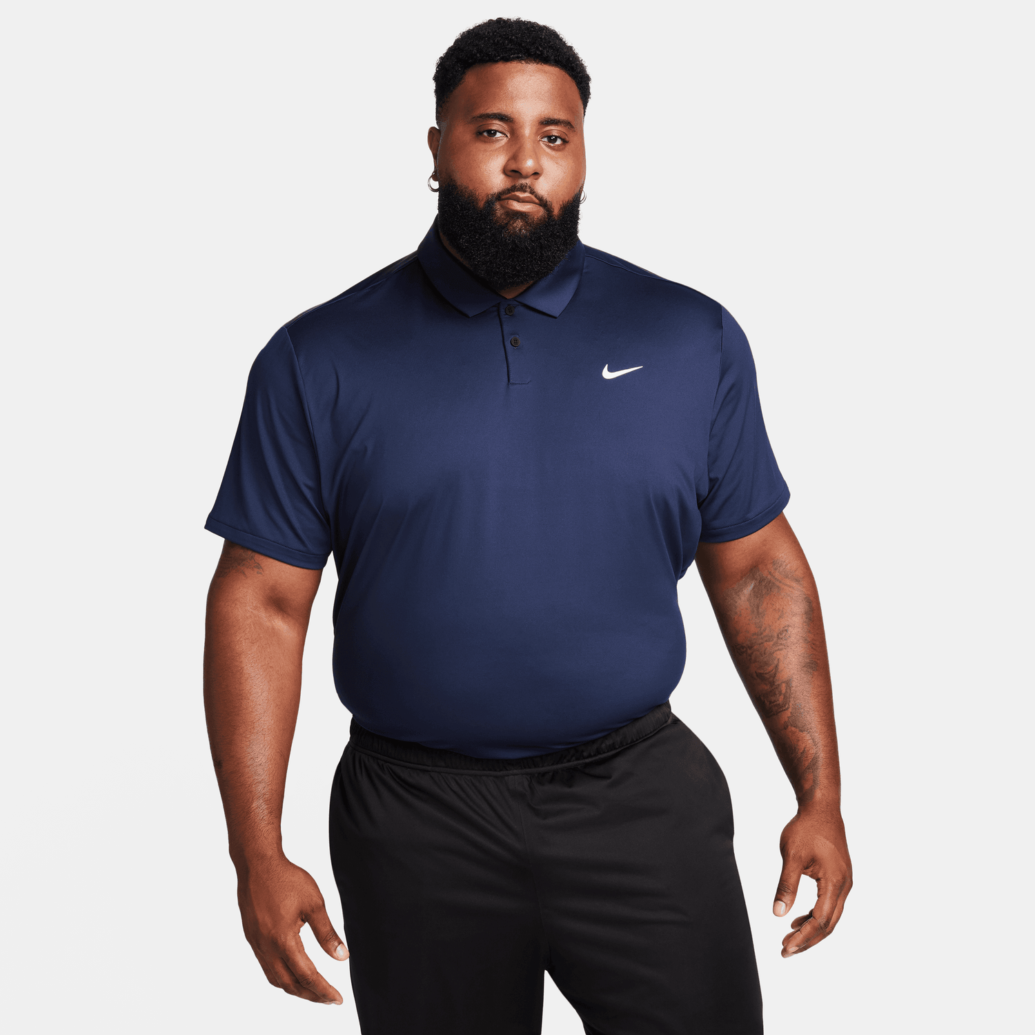 Nike Golf Dri FIT Tour Solid Polo Shirt DR5298 410 Major Golf Direct