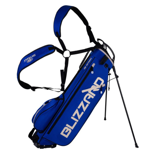 Skymax Blizzard Lightweight Golf Stand Bag Blue / Sand