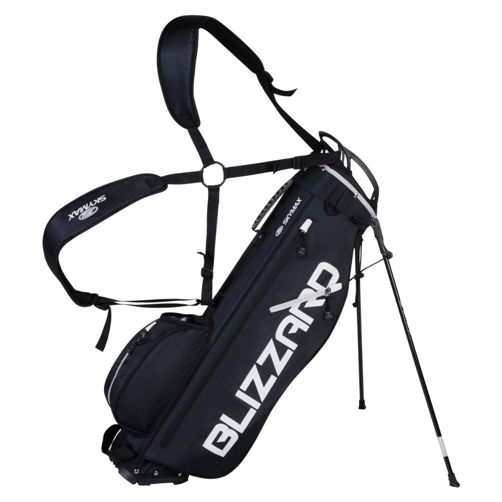 Skymax Blizzard Lightweight Golf Stand Bag Black / Grey